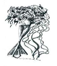 Medium: 'Chinese Ink on Paper', Size:'76 x 56 cm'