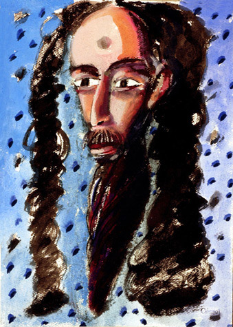 Medium: 'Gouache on Paper', Size:'40 x 30 cm'