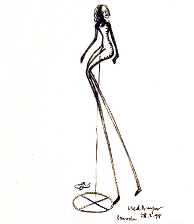 Chinese Ink on Paper', Size:'40 x 30 cm'