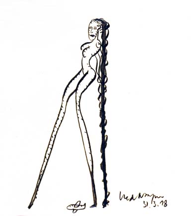 Chinese Ink on Paper', Size:'40 x 30 cm'