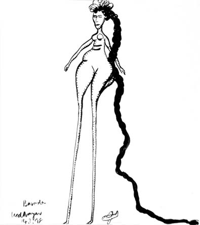 Medium: 'Chinese Ink on Paper', Size:'58 x 45 cm'