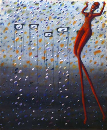 Medium: 'Gouache on Paper', Size:'45 x 31 cm'